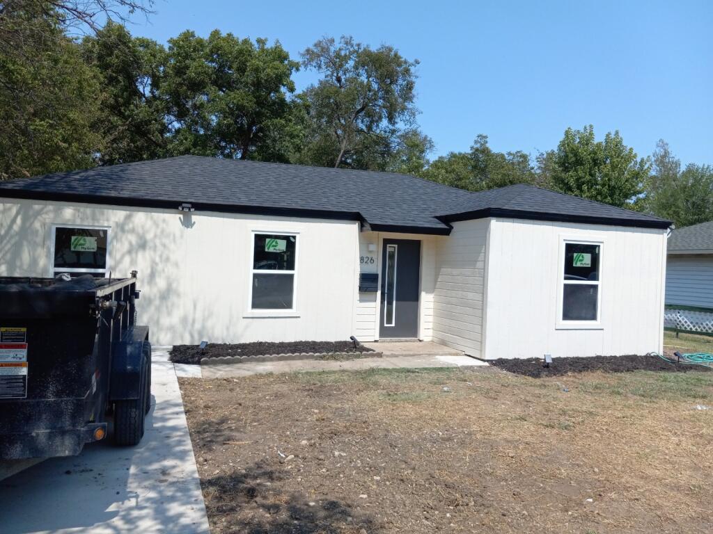 Storm damage roof repair completed in DFW area